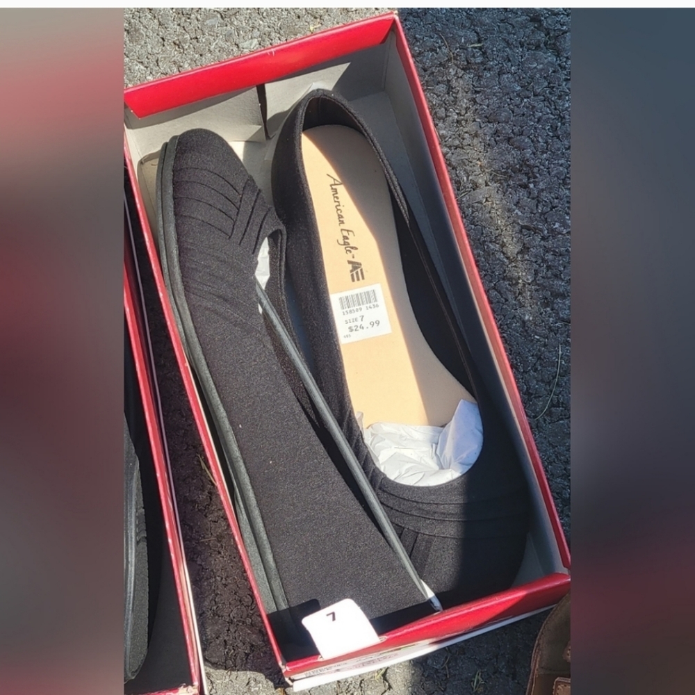 Black flats